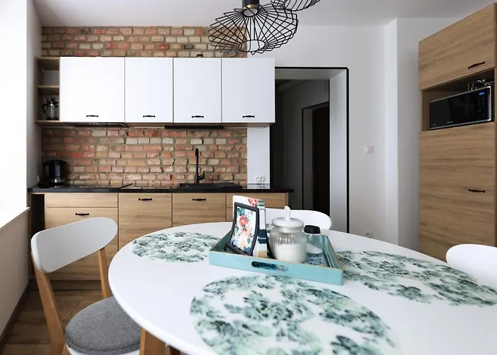 Lägenhet Sea Zone Apartament Przy Starowce *